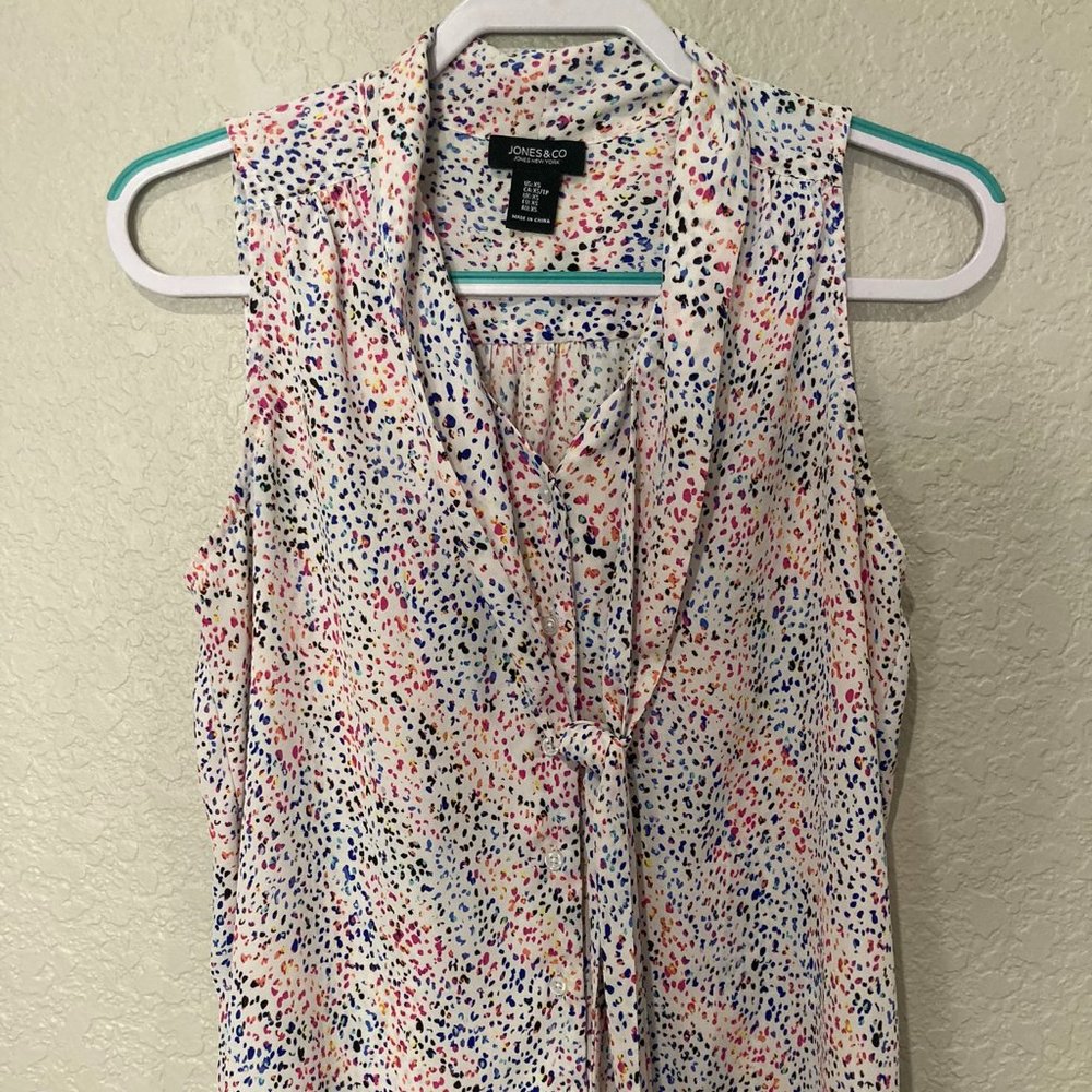 XS, Jones + Co, White with multi-color